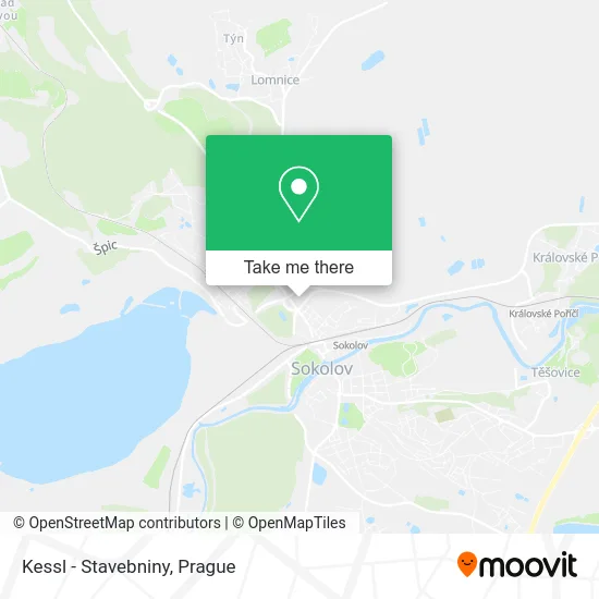 Карта Kessl - Stavebniny