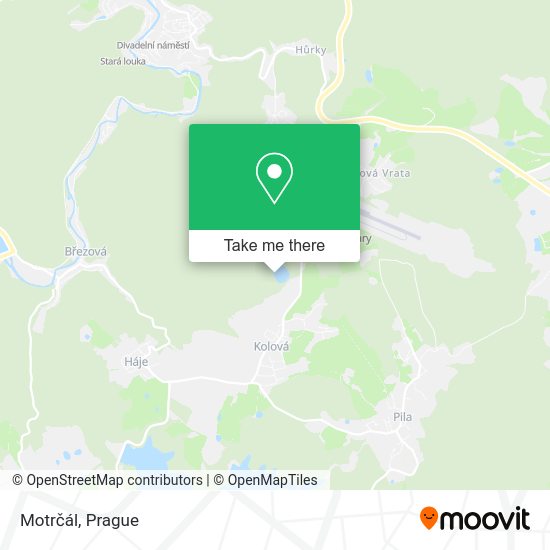 Карта Motrčál