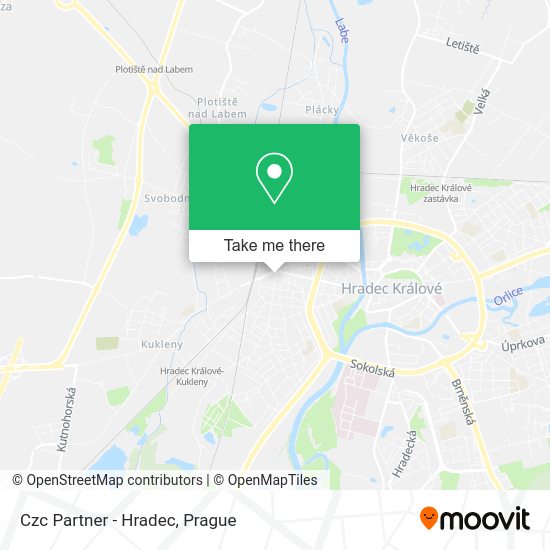 Карта Czc Partner - Hradec