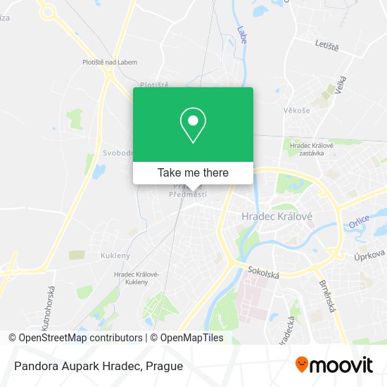 Карта Pandora Aupark Hradec