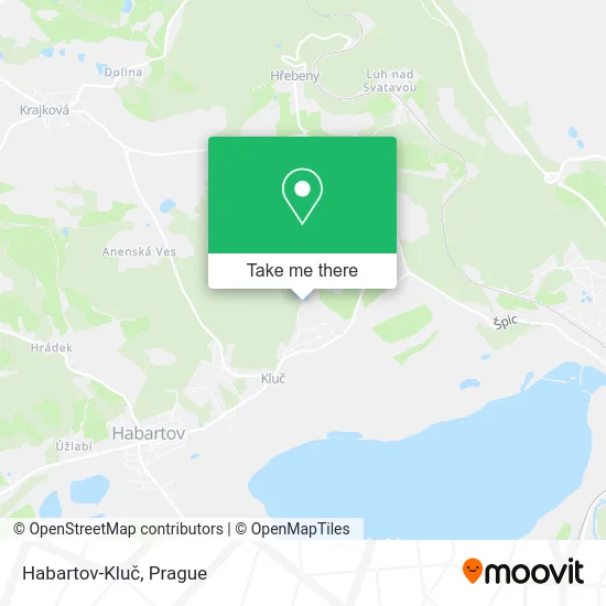 Карта Habartov-Kluč