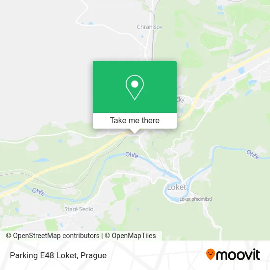 Карта Parking E48 Loket