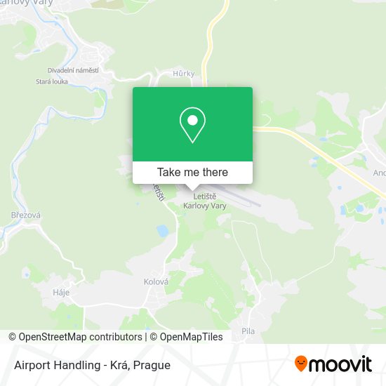 Карта Airport Handling - Krá
