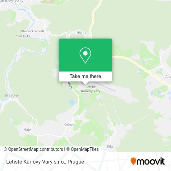 Карта Letiste Karlovy Vary s.r.o.