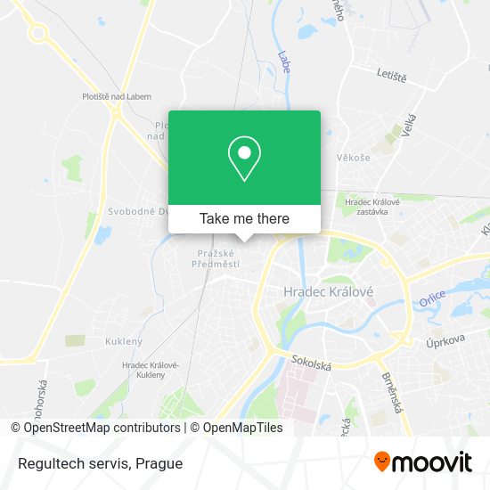 Карта Regultech servis