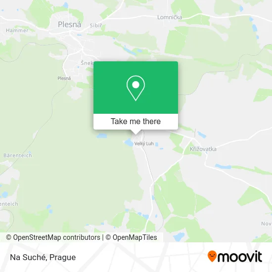 Карта Na Suché