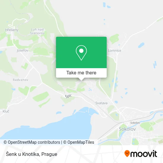 Карта Šenk u Knotíka