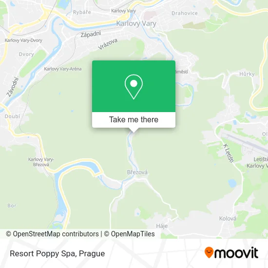 Карта Resort Poppy Spa