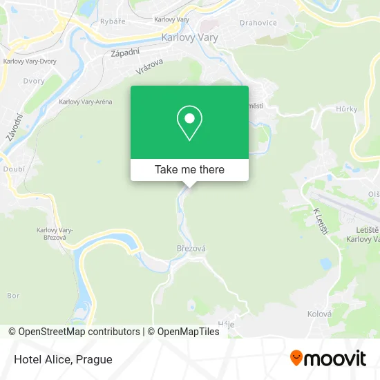 Карта Hotel Alice