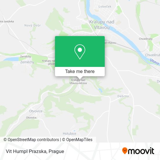 Карта Vit Humpl Prazska