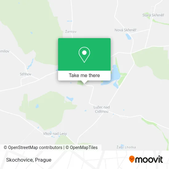 Карта Skochovice