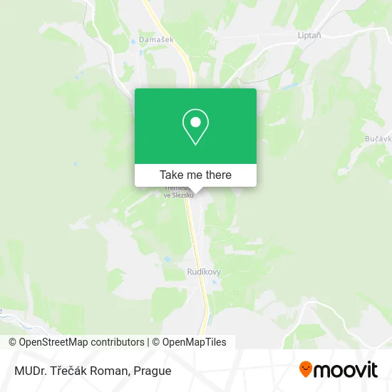 Карта MUDr. Třečák Roman