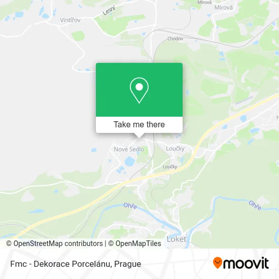 Карта Fmc - Dekorace Porcelánu