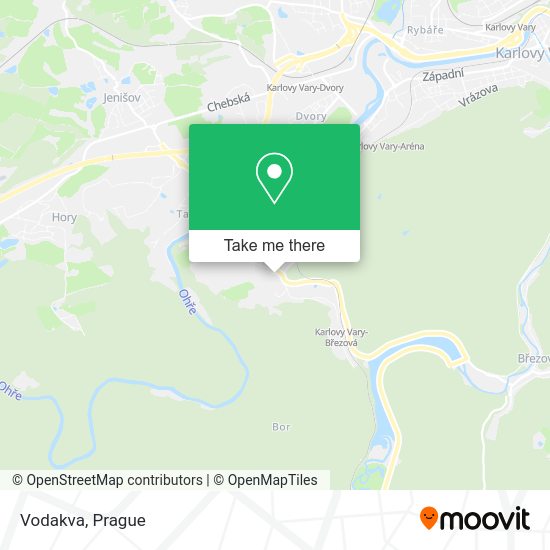 Карта Vodakva