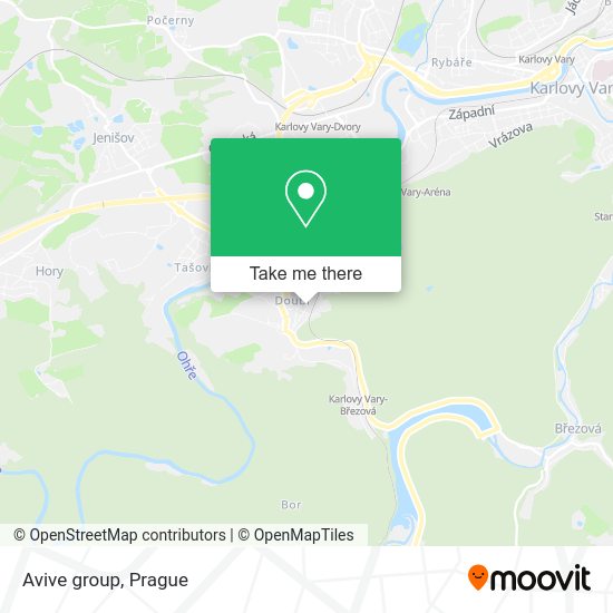 Карта Avive group
