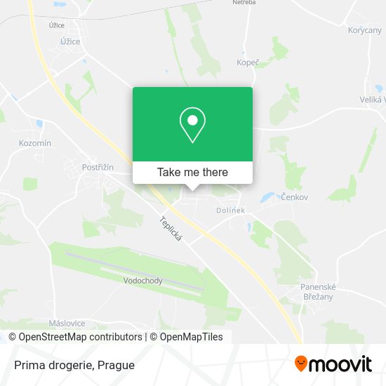 Карта Prima drogerie
