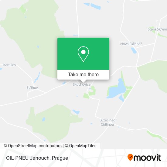Карта OIL-PNEU Janouch