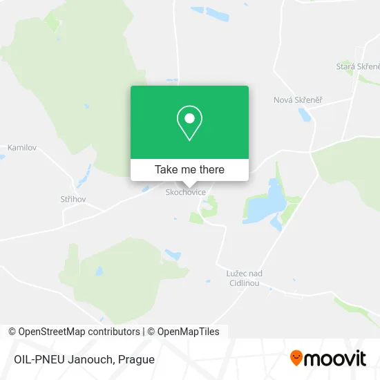 Карта OIL-PNEU Janouch