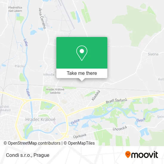 Condi s.r.o. map