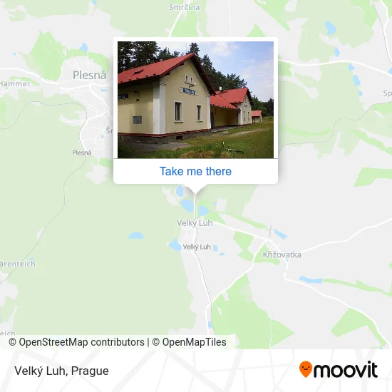 Карта Velký Luh