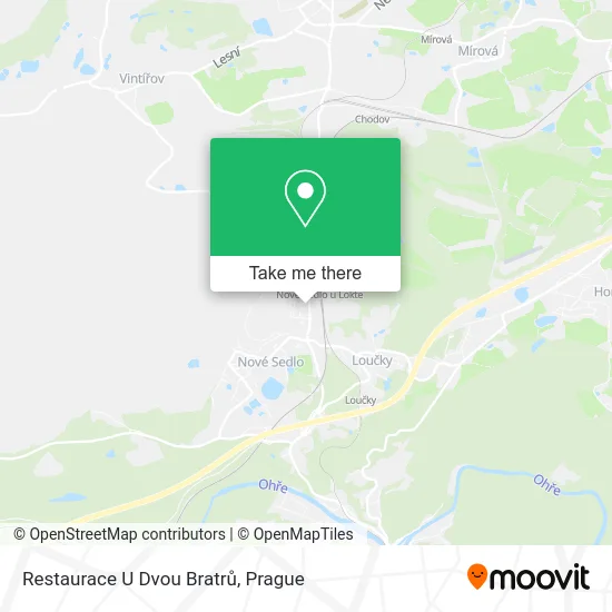 Карта Restaurace U Dvou Bratrů