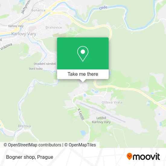 Bogner shop map