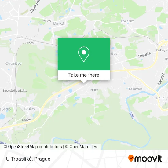 Карта U Trpaslíků
