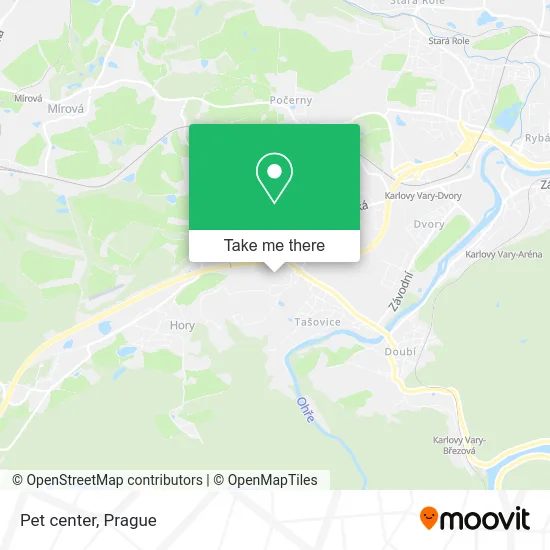 Карта Pet center