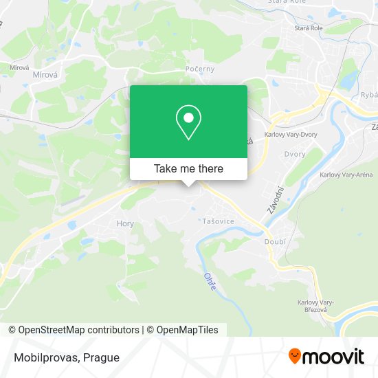 Карта Mobilprovas