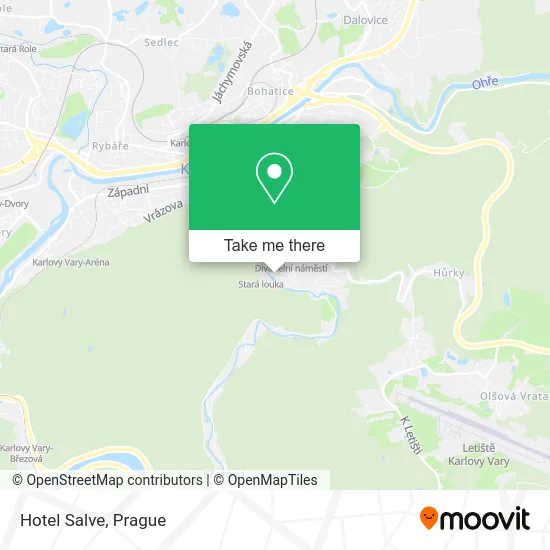 Карта Hotel Salve