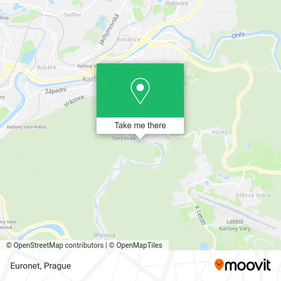 Euronet map