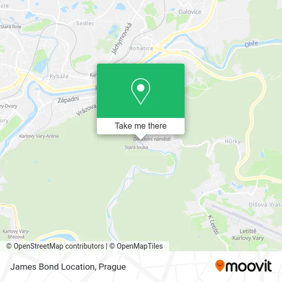 Карта James Bond Location