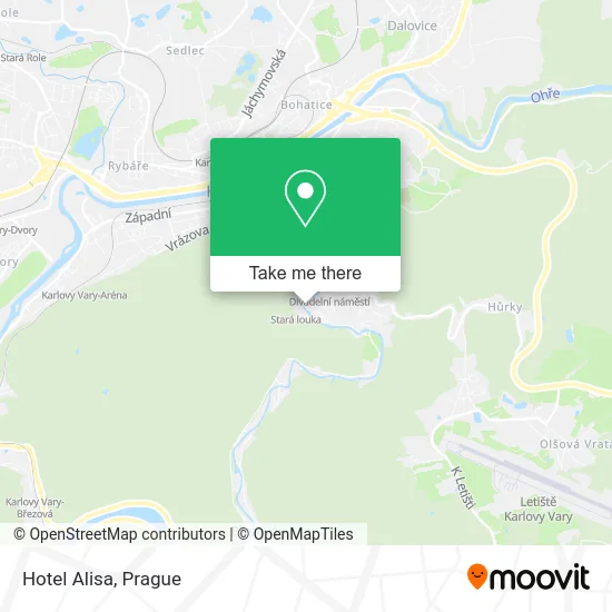 Карта Hotel Alisa