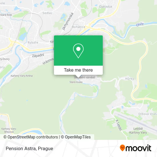 Карта Pension Astra