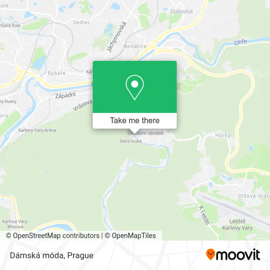 Карта Dámská móda