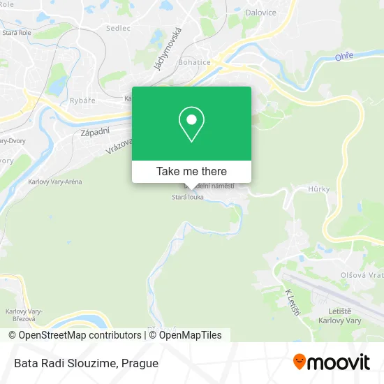 Карта Bata Radi Slouzime
