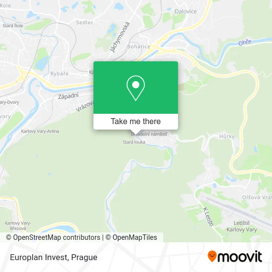 Europlan Invest map