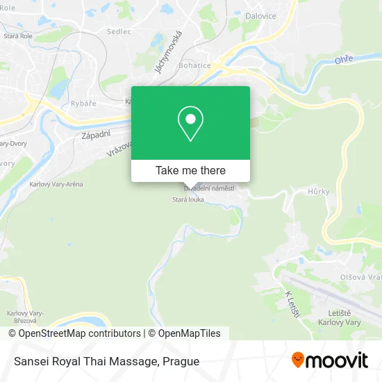 Карта Sansei Royal Thai Massage