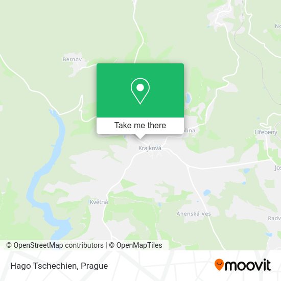 Карта Hago Tschechien