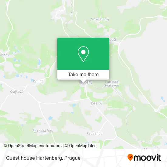 Карта Guest house Hartenberg