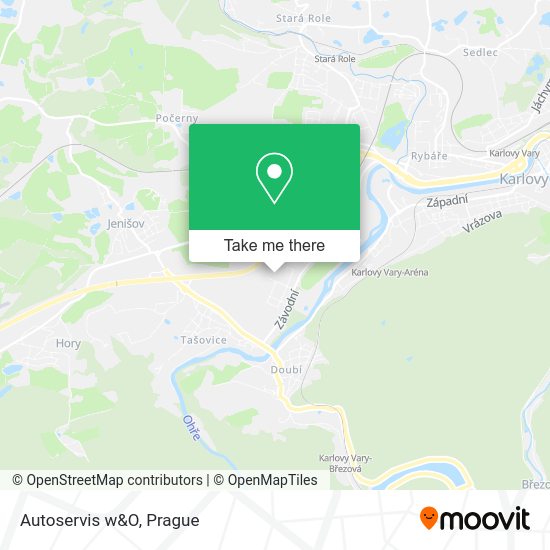 Карта Autoservis w&O