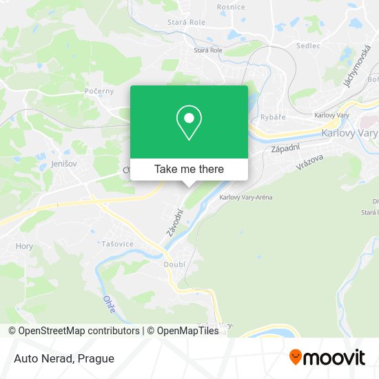 Карта Auto Nerad