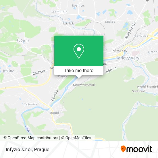 Карта Infyzio s.r.o.