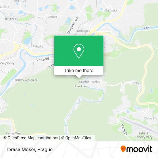 Карта Terasa Moser