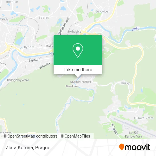 Карта Zlatá Koruna