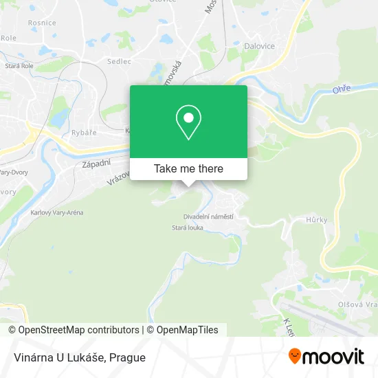 Карта Vinárna U Lukáše