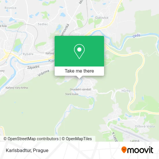 Карта Karlsbadtur
