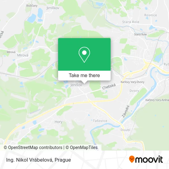 Карта Ing. Nikol Vrábelová