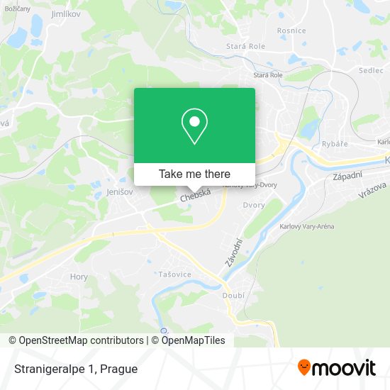 Карта Stranigeralpe 1
