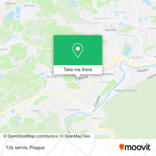 Карта Tzb servis